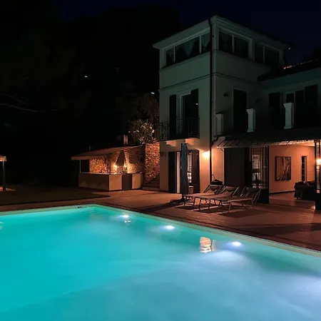 Vila Fabulous Italian With Panoramic Sea View Diano San Pietro