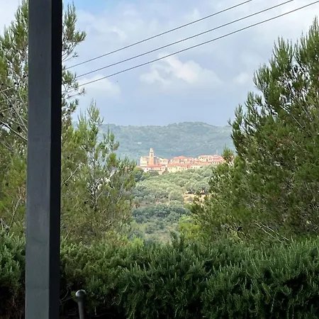 Vila Fabulous Italian With Panoramic Sea View Diano San Pietro