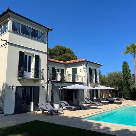 Villa Fabulous Italian With Panoramic Sea View Diano San Pietro