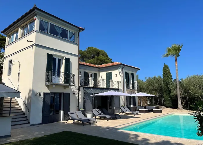 Βίλα Fabulous Italian With Panoramic Sea View Diano San Pietro