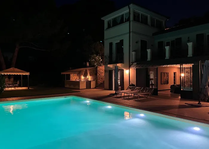 Villa Fabulous Italian With Panoramic Sea View Diano San Pietro